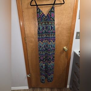 Derek Heart Maxi Dress.  Size Large